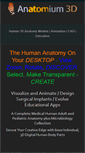 Mobile Screenshot of anatomium.com